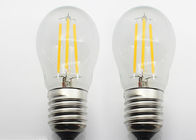 Bulbo brillante del filamento del globo LED, bulbo blanco caliente 3300K de cristal del filamento LED