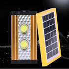 Luz solar con batería y conectores USB multifunción para iluminación de emergencia