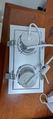 Cri80 integrado llevó la luz de la parrilla, Downlight llevado rectangular