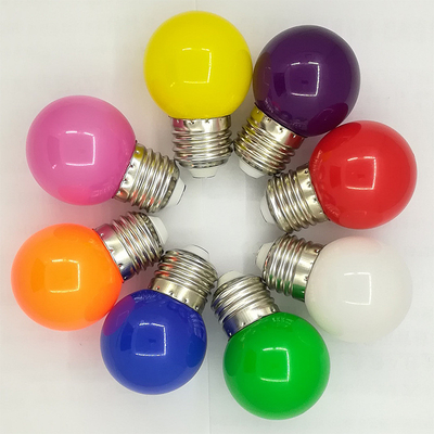 Bulbos interiores verdes azules amarillos rojos de la decoración 5W LED de la Navidad