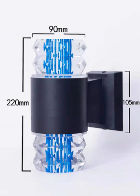 6500k Ip65 llevó el aluminio interior de la luz del soporte de la pared