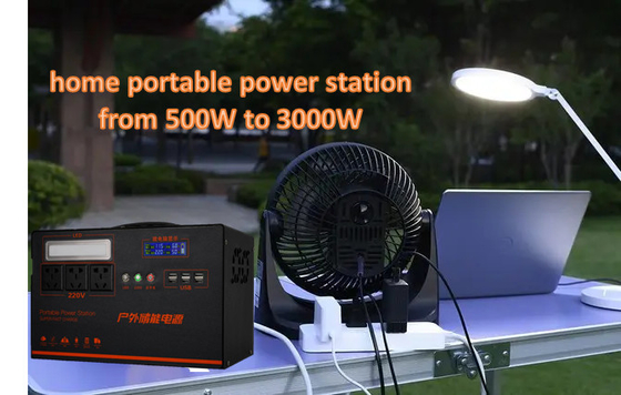 uno mismo móvil solar del poder más elevado de banco del poder 500w que conduce el coche que cocina 220v