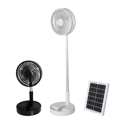 Fan portátil solar de la batería de Ip20 5.5w 5200mah para acampar