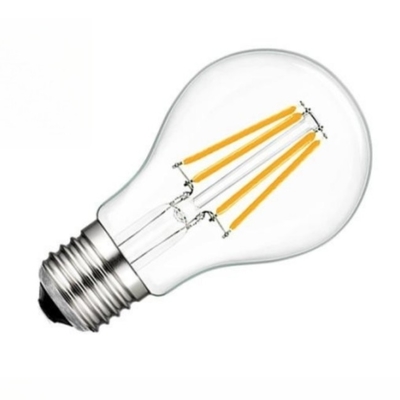 4W favorable al medio ambiente CCT 2700K al bulbo del filamento LED de la base AC220-240V de 6500k E27