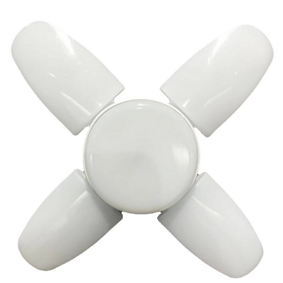 Alta potencia de 60w LED lámpara de hojas 4 + 1 base E27 o base B22 de alta luminosidad lámpara de hojas de garaje