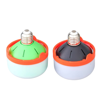 Nuevo diseño Carga rápida Alta potencia Largo tiempo de trabajo Luz de emergencia LED base E27 B22 Alta luminosidad