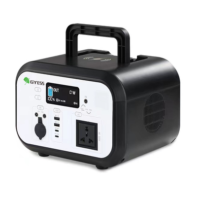 Nuevo diseño de suministro de fábrica de 600W central eléctrica portátil generador de gran capacidad para uso familiar o acampar