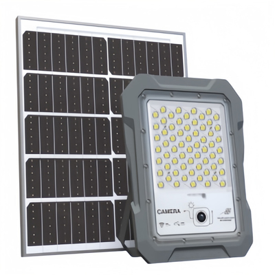 CCTV de alta calidad 100w 200w 300w 500w 800w luz de seguridad de pared con 1440P cámara para uso al aire libre
