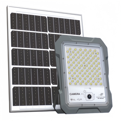 CCTV de alta calidad 100w 200w 300w 500w 800w luz de seguridad de pared con 1440P cámara para uso al aire libre