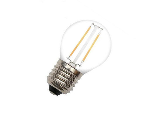 Consumo de una energía más baja blanco caliente del bulbo 2700K-6500K 4W E14 del filamento LED
