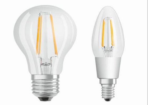 Hotel ECO de la oficina de las bombillas del filamento LED de la eficacia alta 4W E27 amistoso