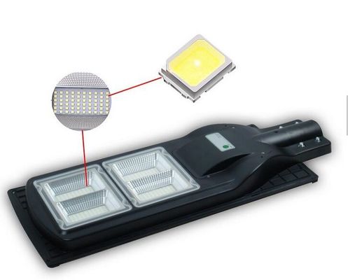 estacionamiento 200W 110lm/W todo en una luz de calle solar del LED