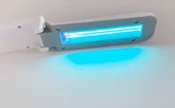 Lámpara germicida ultravioleta manual de la PC 254nm DC 6V de 3W del botón