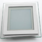 Cuadrado LED abajo de la luz con la cubierta de vidrio esmerilado para la cocina y el lavabo
