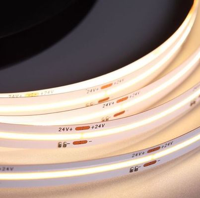 COB luz de banda LED DC24V a prueba de agua de 6w a 24w