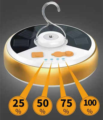 lámpara solar del bulbo recargable del UFO 160W para la luz blanca del uso interior