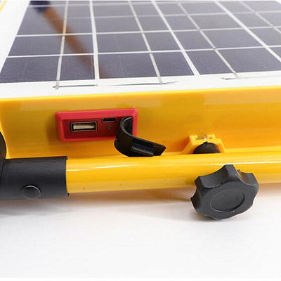 Reflector solar portátil del control de la mano con el conector USB para el alumbrado de seguridad