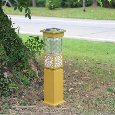 Al aire libre usando luz recargable solar del jardín del asesino del mosquito