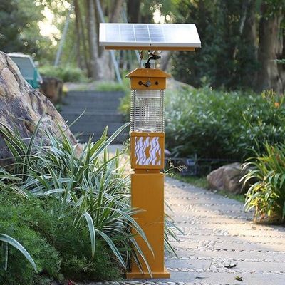 Al aire libre usando luz recargable solar del jardín del asesino del mosquito