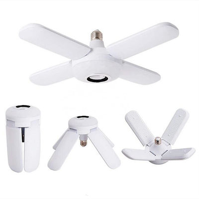 Cuatro lámpara de la música de la aspa del ventilador de la hoja 20w Bluetooth, bombillas llevadas interiores Cri80