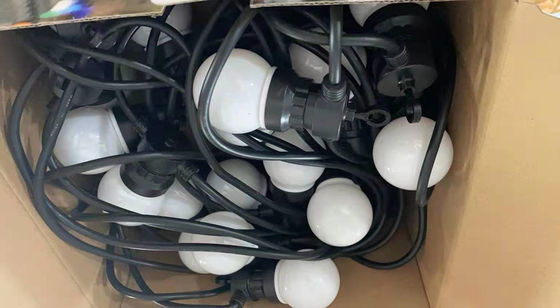 Luz de tira accionada solar del día de fiesta Ip65 de G50 G40 A60