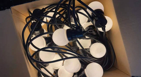 Luz de tira accionada solar del día de fiesta Ip65 de G50 G40 A60