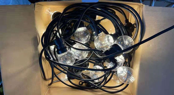 Luz de tira accionada solar del día de fiesta Ip65 de G50 G40 A60