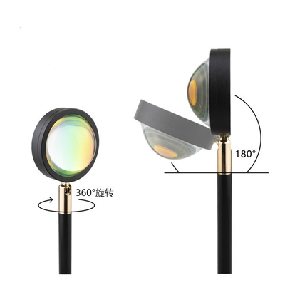 Lámpara de la luz de la puesta del sol de Mini Adjustable Rod 5w para Tiktok o YouTube o cabecera