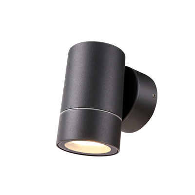 Luz al aire libre blanca caliente de la pared del color IP65 con la vivienda negra para la yarda con la MAZORCA LED