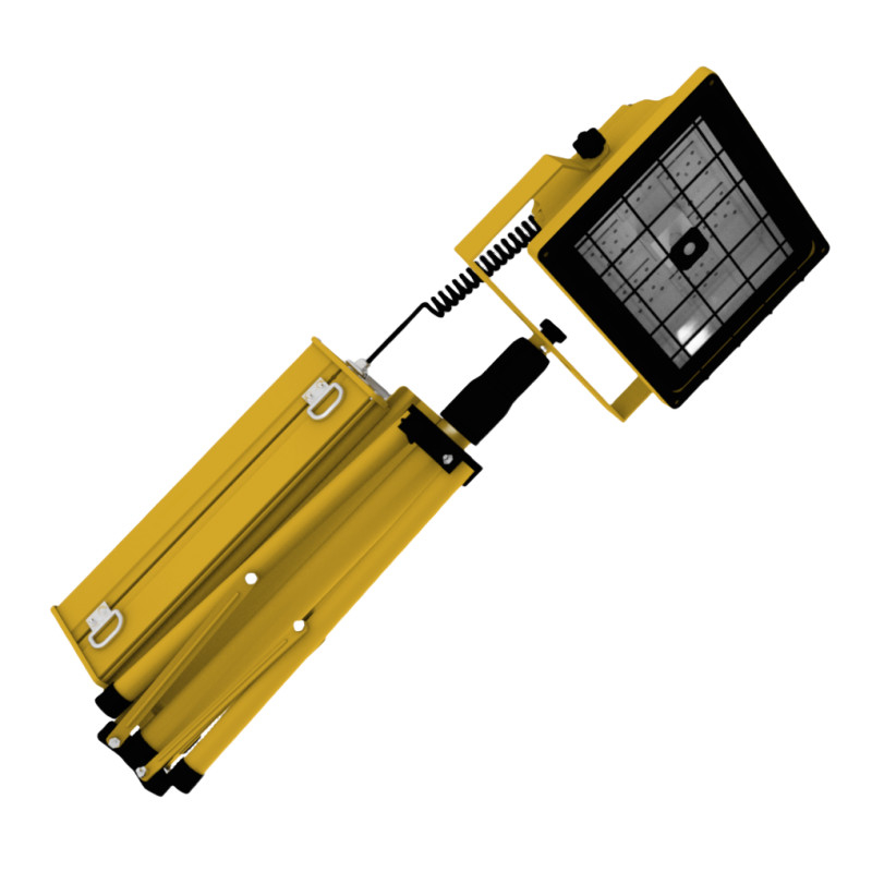 Luz a prueba de explosión recargable 15w 30w con batería de gran capacidad para minería o emergencia