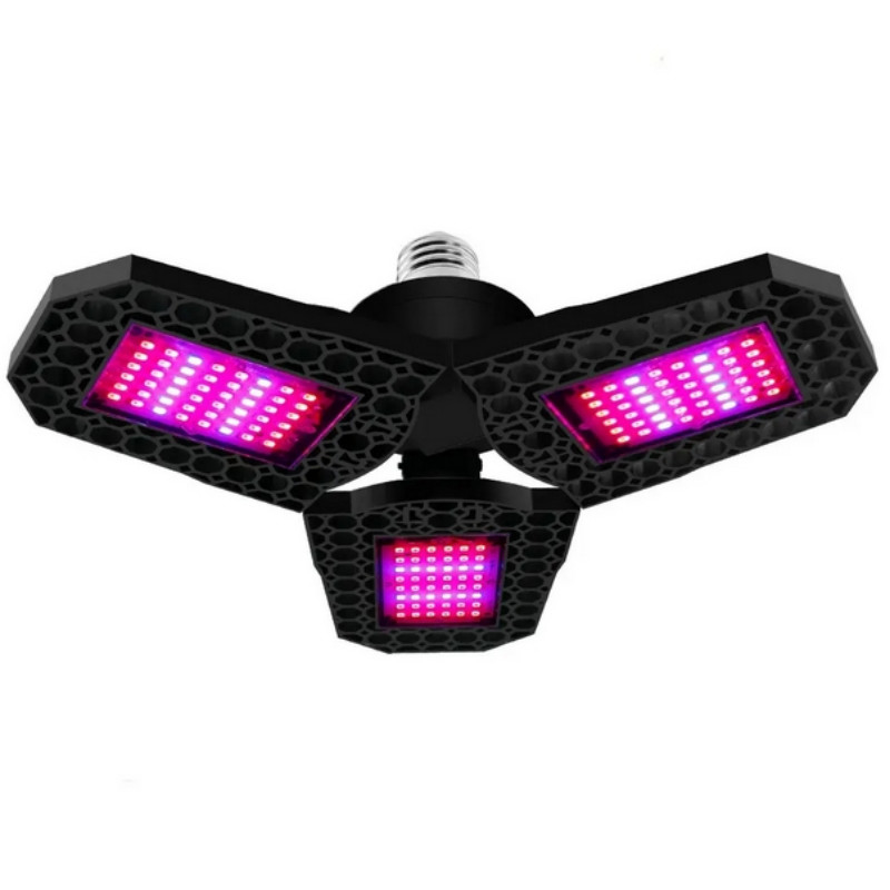 Crecer luz en interiores y exteriores de plantar luz de espectro completo color rojo azul transformable para las plántulas de la planta