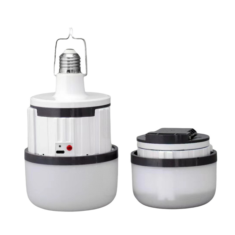 Portátil 30w 50w bombilla de emergencia LED de alta potencia tiempo de emergencia largo 5 horas para uso al aire libre